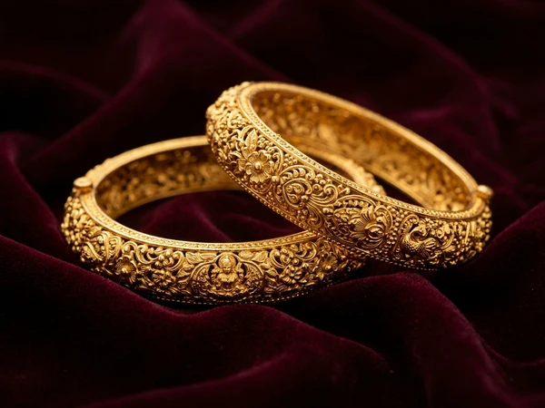 Traditional Indian 22K Gold Jewelry Bangles in Fremont, CA